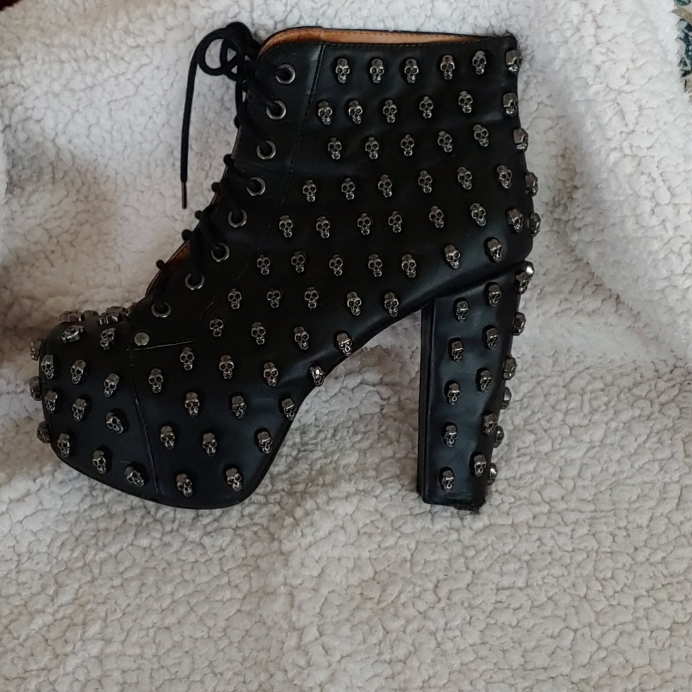 Jeffrey Campbell skull litas 8.5